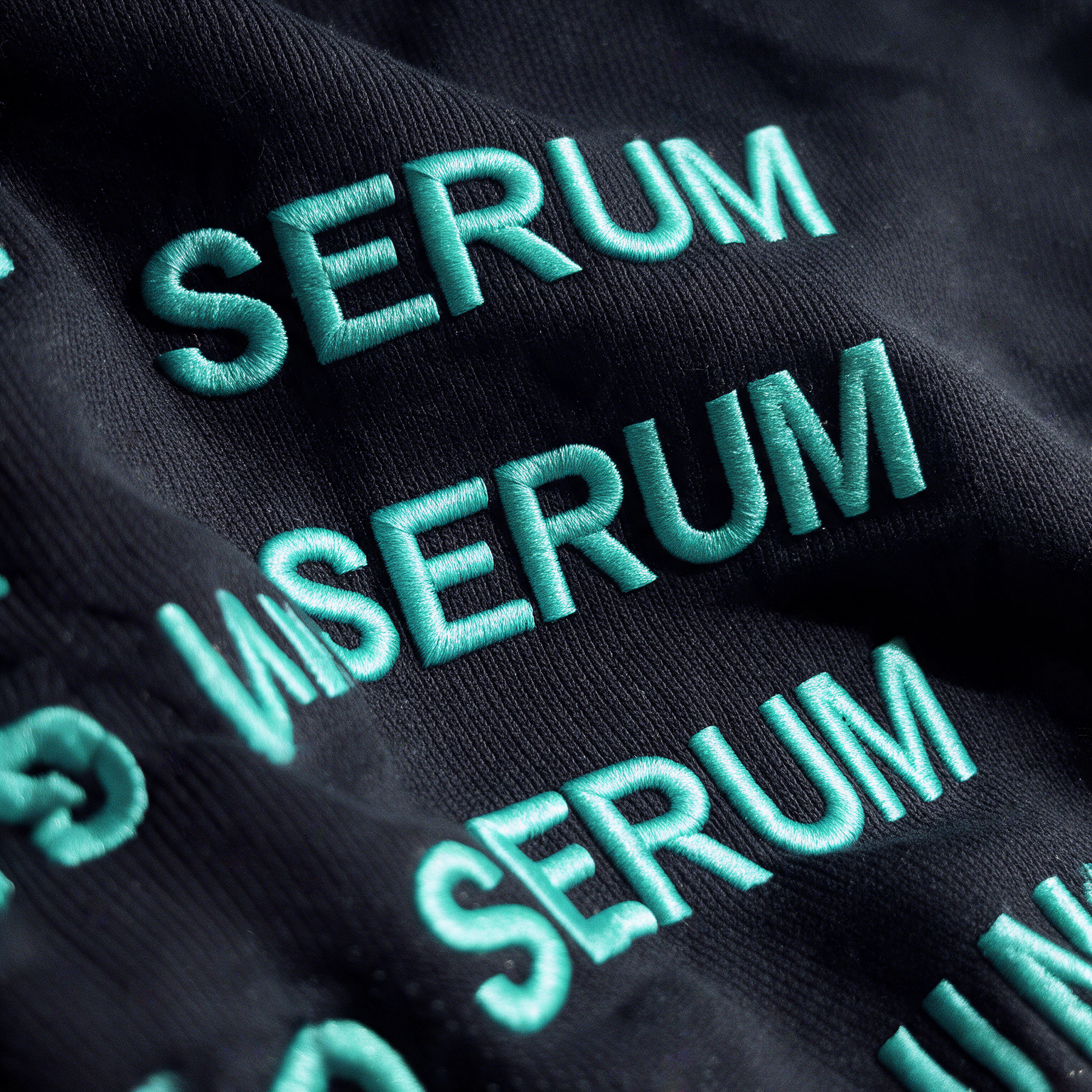 3D embroidery detail