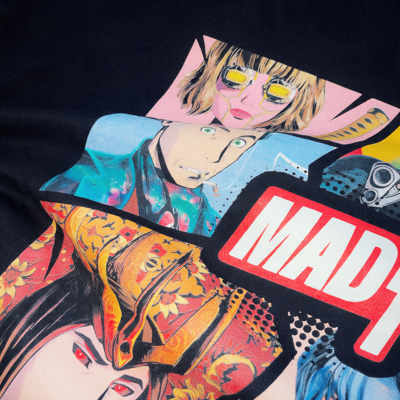 DTG print detail
