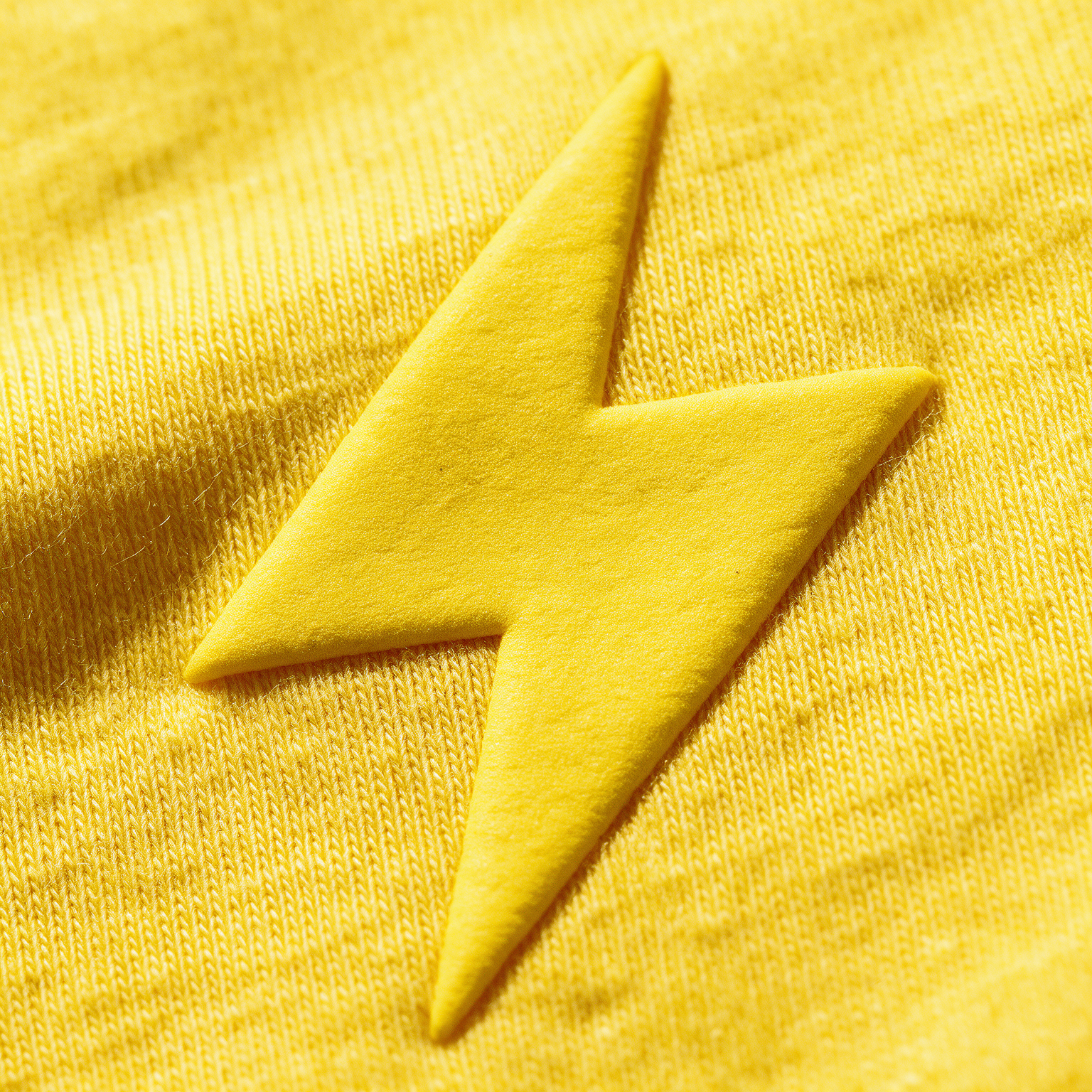 Puff print detail